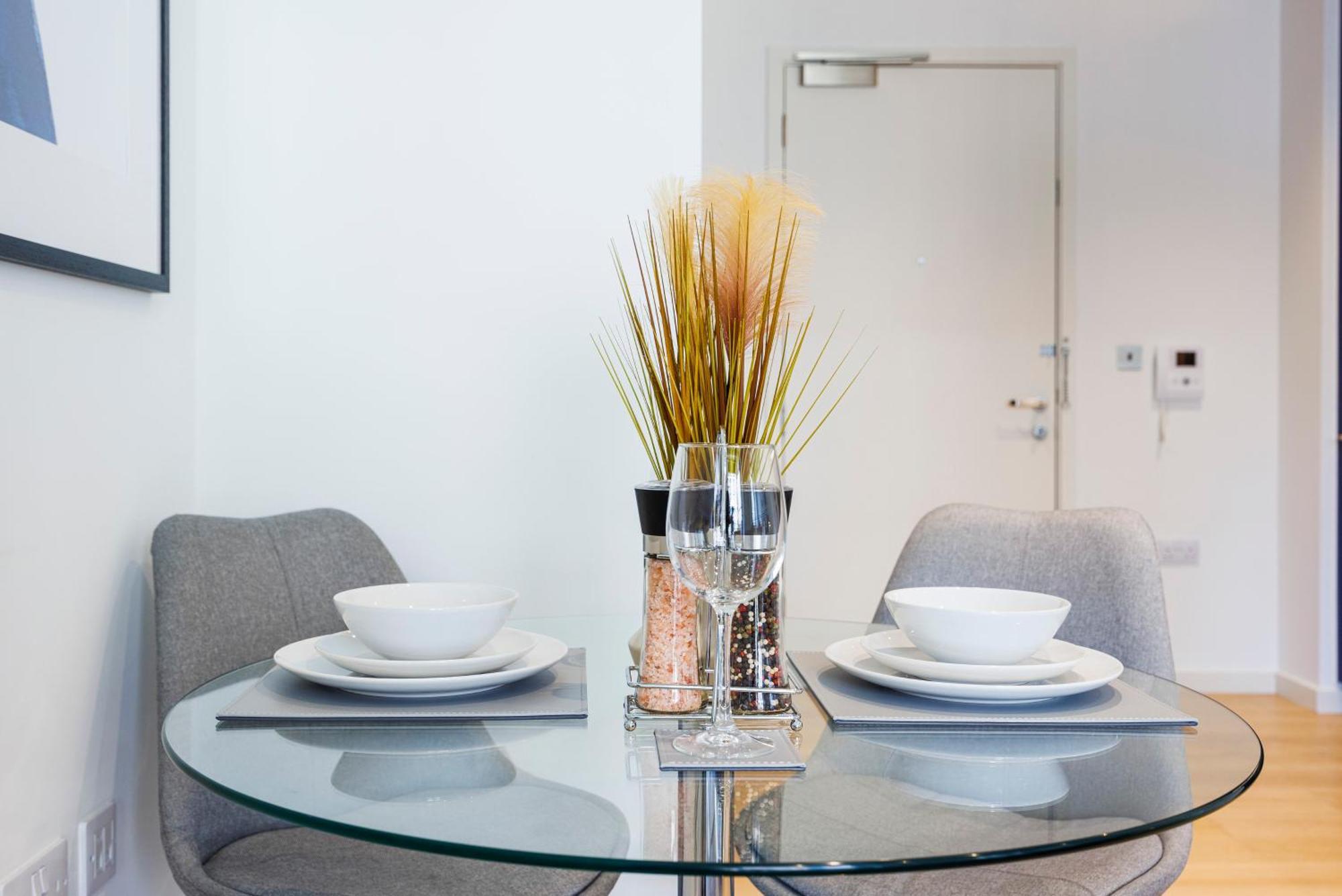 Luxury Apartment-Business-Relocation-Canary Wharf 伦敦 外观 照片